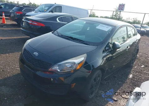 2013 Kia Rio Lx из США, поврежденный, VIN KNADM4A34D6179293
